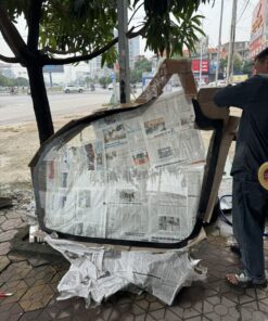 Kính máy xúc, máy đào tại Vinh
